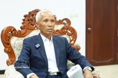 Khamphan Pheuiyavong, Politburo member and Head of the Commission for Propaganda and Training of the Lao People’s Revolutionary Party (LPRP) Central Committee. (Photo: VNA)