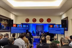 Delegates attend the seminar. (Photo: The Courtesy of the Vietnamese Embassy in Greece)