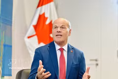 Canadian Ambassador to Vietnam Jim Nickel (Photo: VNA)