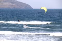 Stable wind conditions year-round make Mui Ne in Lam Dong province in a paradise for water sports (Photo: VNA)