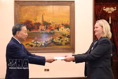 On October 3, 2026, General Secretary and President To Lam receives the Ambassador of Denmark Lina Gandløse Hansen who presents her credentials (Photo: VNA)