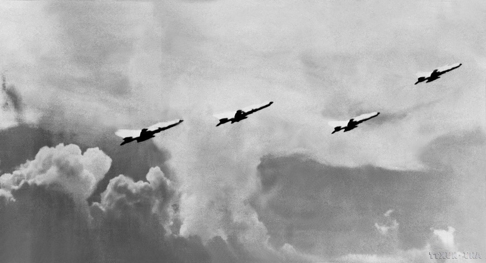 During the “Hanoi – Dien Bien Phu in the air” campaign in December 1972, the Vietnam People’s Air Force shot down seven US aircraft, including two B-52 “flying fortresses”. (Photo: VNA)