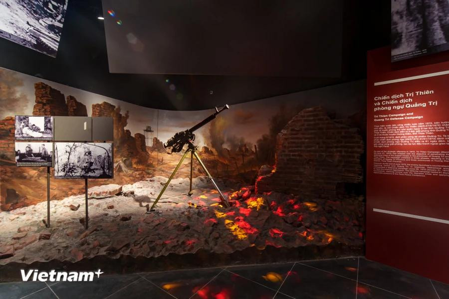 The historical and educational site is designed to help the public learn about the art of military of Vietnam throughout its tumultuous past. (Photo: VietnamPlus)