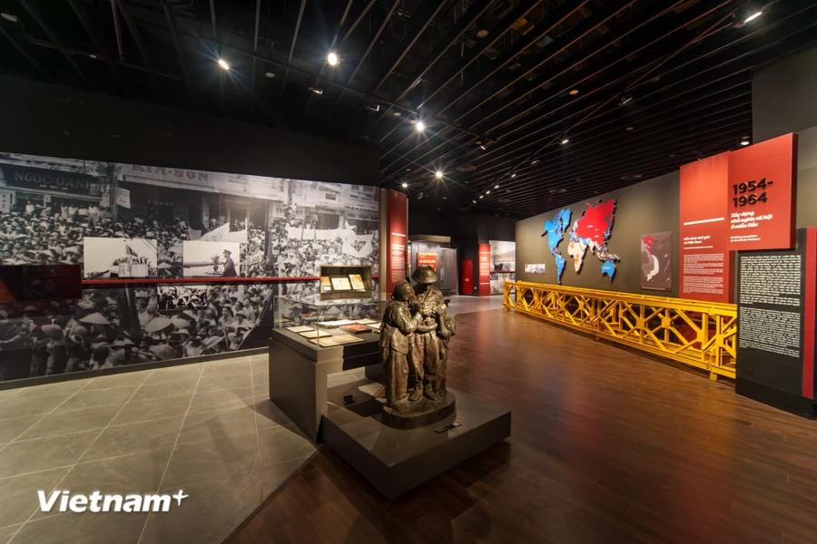 The first phase of the museum has been completed. Opinions from experts and scientists are being collected to perfect arrangement before the site is officially open to the public on November 1, 2024. (Photo: VietnamPlus)