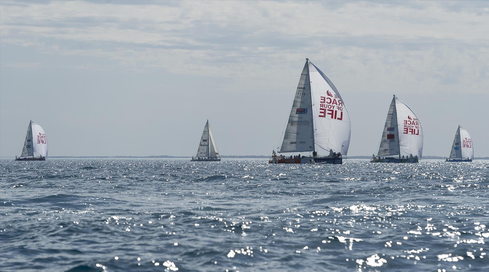The Clipper Race 2023-2024 season holds its fifth leg named the Asia-Pacific Challenge in Ha Long Bay (February 2024). (Photo: VNA)