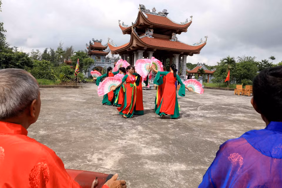 Cheo singing has become an indispensable part of the community's cultural activities in Thai Binh province. (Photo: VNA)