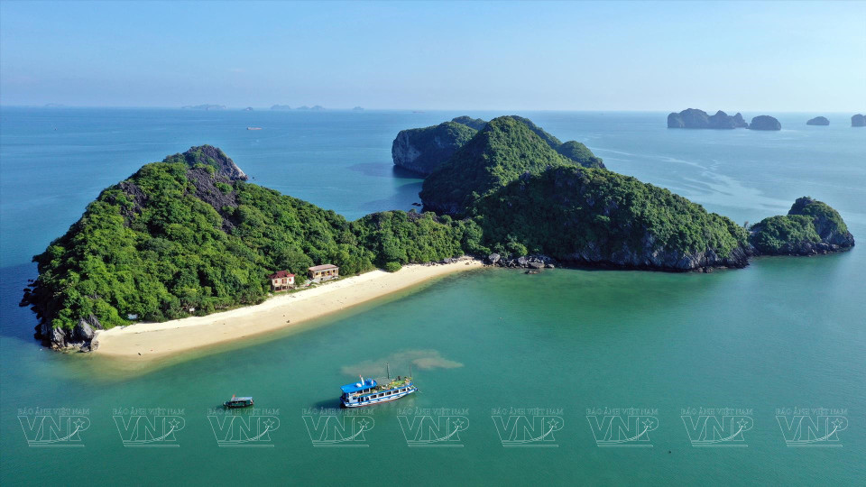 Monkey island (also known as Cat Dua island) offers visitors various interesting experiences. (Photo: VNP/VNA)