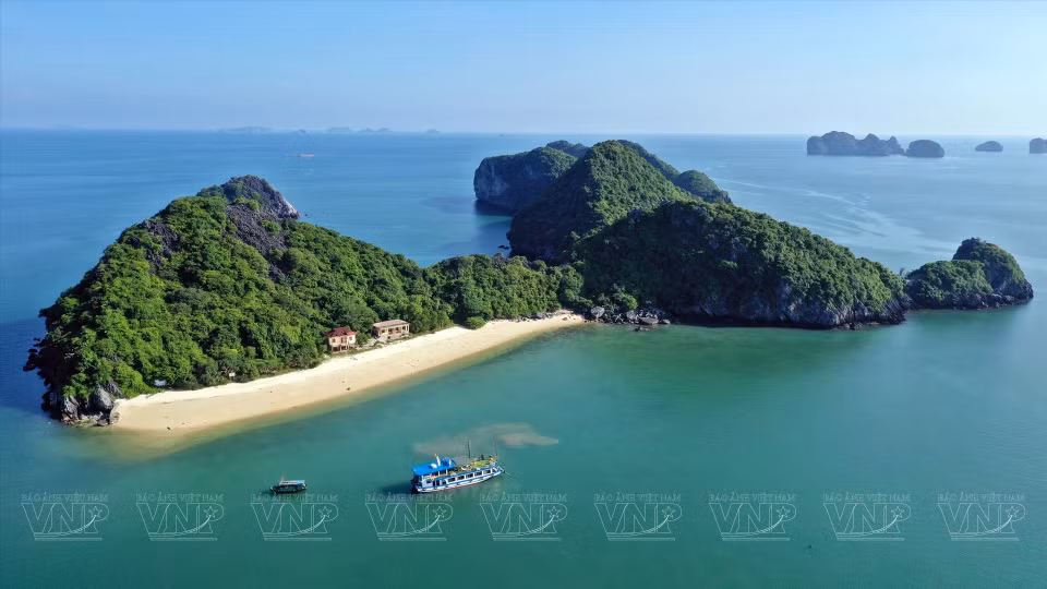 Monkey island (also known as Cat Dua island) offers visitors various interesting experiences. (Photo: VNP/VNA)