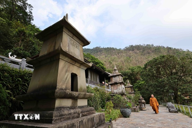 Ngoa Van is associated with King-Monk Tran Nhan Tong 's journey of Buddhist practise and enlightenment. (Photo: VNA)