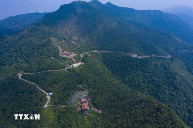 Located on Bao Dai Mountain, Dong Trieu district, in the northern province of Quang Ninh, Ngoa Van pagoda relic complex is a sacred pilgrimage site attracting tourists all year round. (Photo: VNA)