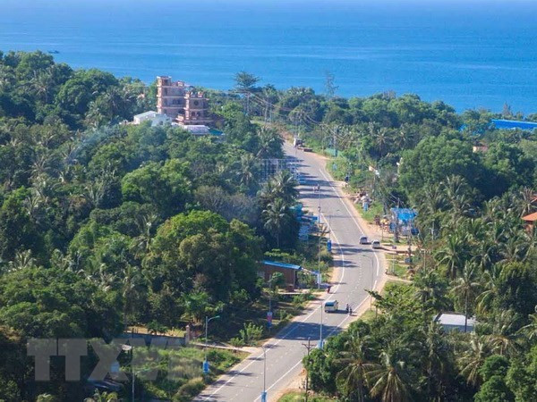 A corner of the Phu Quoc Marine Protected Area. (Photo: VNA) phu-quoc-bao-ton-bien.jpg