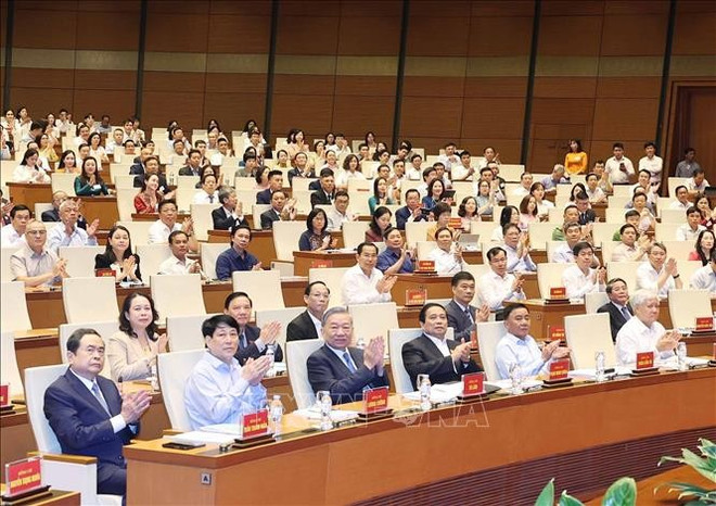 Participants in the conference (Photo: VNA) uuid3de4060a1e-d4da-4e0c-a587-877a486fe84a26code3d00126library3d126type3d126mode3d126loc3dtrue26cap3dtrue.jpg