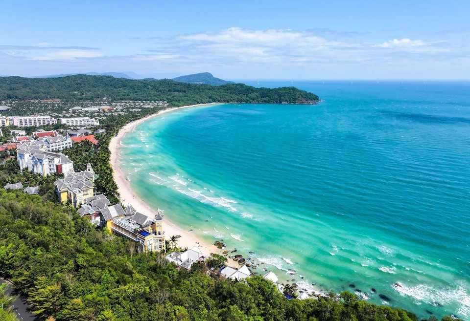 Khem beach, Phu Quoc (Kien Giang) (Photo: VNA)