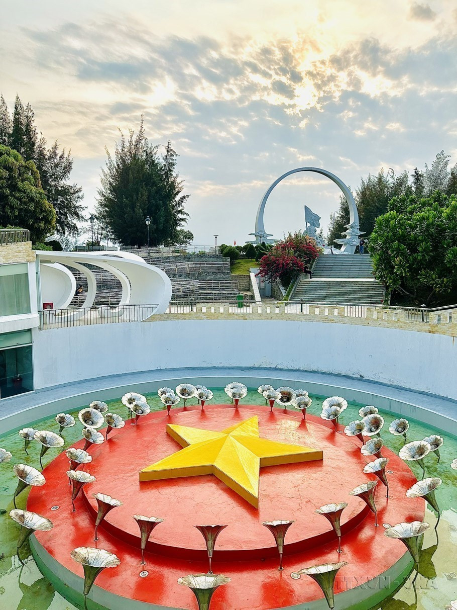 The Gac Ma Soldiers Memorial Site in Cam Hai Dong commune, Cam Lam district, Khanh Hoa province. (Photo: VNA)