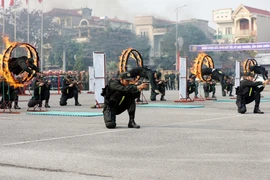 Security training intensified for 14th National Party Congress