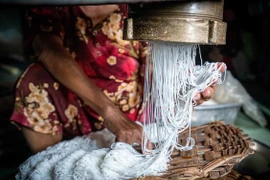 Traditional craft of banh hoi lives on in Phu Long