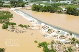 Unique Cham irrigation work in central Vietnam