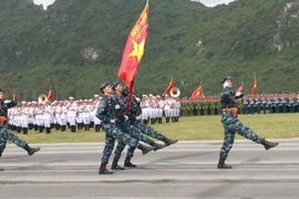 Second rehearsal sets stage for National Day parade