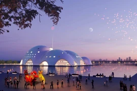 Hanoi to build 13,000m² theater on Dam Tri Lake
