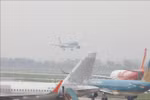 Sixty-five flights have been cancelled or rerouted on August 25 due to Typhoon Kajiki. (Photo: VNA)