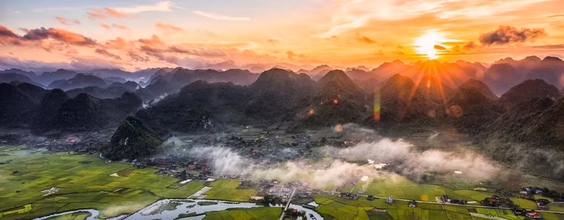 Covering a total area of 4,842.58 sq.km, the Lang Son Geopark is one of the largest of its kind in Vietnam. (Photo: VNA) 