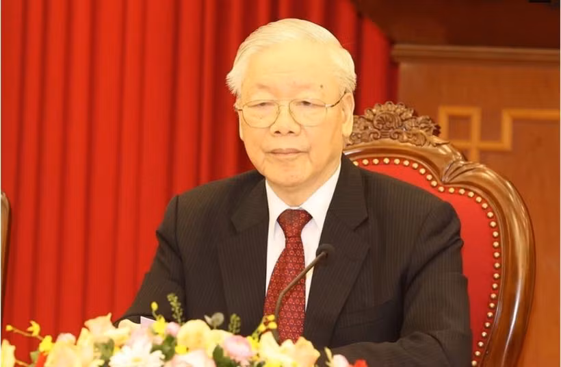 Late Party General Secretary Nguyen Phu Trong (Photo: VNA)