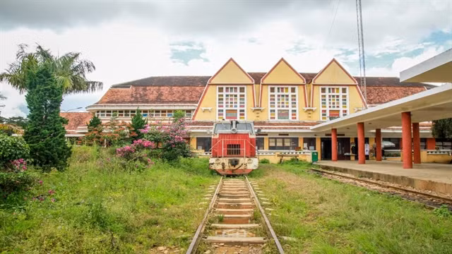 A view of the Da Lat Railway Station in Da Lat city. (Photo courtesy of Agoda Vietnam)