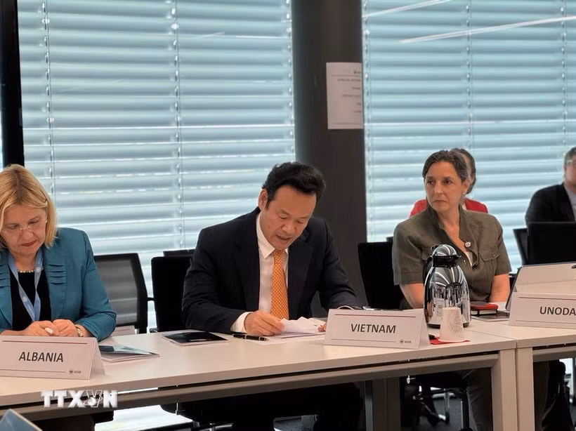 Ambassador Mai Phan Dung, Vietnam's Permanent Representative to the United Nations, World Trade Organisation (WTO), and other international organisations in Geneva. (Photo: VNA)