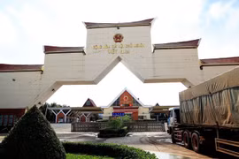 Xa Mat International Border Gate serves as a hub for trade between Vietnam and Cambodia. (Photo: VNA)