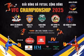 The third futsal tournament is recently held for the Vietnamese community in Malaysia. (Photo: VNA)