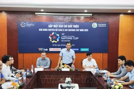 At the pres conference in Hanoi on May 30 (Photo: VNA)