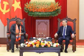 Top Vietnamese leader receives Secretary General of FRELIMO Party