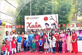 At the early Lunar New Year celebration in Colombo on January 5. (Photo: VNA)