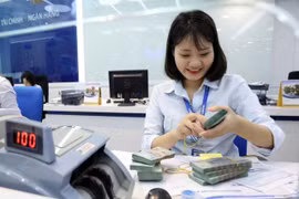 As of July 28, the total outstanding loan rises by 9.64% compared to the end of last year. (Photo: VNA)