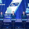 Prime Minister Le Minh Hung and delegates launch the digital platform of the Vietnam Association of Small and Medium Enterprises (August 2026). Photo: VNA