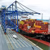 Import and export goods at Lach Huyen Port in Hai Phong city. Photo: VNA