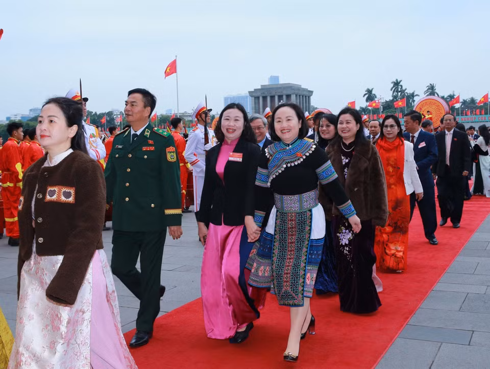 Delegates attend the ceremony. (Photo: VNA)