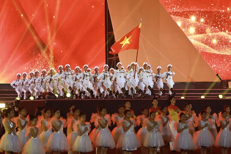Special national art programme “80 Years of Independence – Freedom – Happiness.” (Photo: VNA)