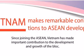Vietnam makes remarkable contribution to ASEAN development