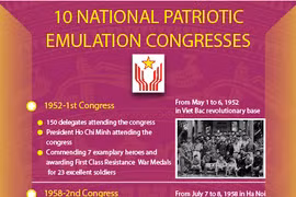 10 National Patriotic Emulation Congresses