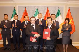 Top leader witnesses exchange of Vietnam-Ireland cooperation agreements