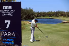 At the BRG Open Golf Championship Danang 2024 (Photo: VNA)