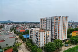 A social housing complex in Bac Giang city. (Photo: VNA)