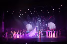 A performance at the opening ceremony of the International Dance Festival 2024 in the central province of Thua Thien-Hue on August 17. (Photo: VNA)