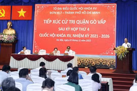 President meets voters in Ho Chi Minh City