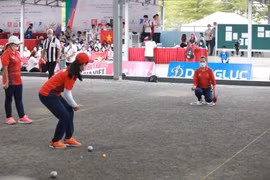 SEA Games 31: Vietnam clinch silver in women’s triples of petanque 