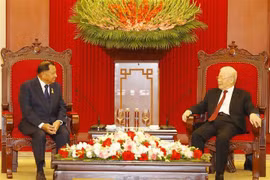 Party leader welcomes Cambodian Senate President
