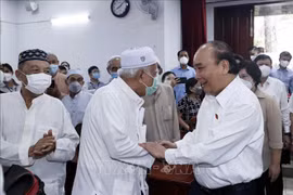 President meets HCM City voters