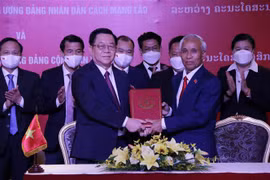 Vietnamese, Lao Party commissions foster cooperation