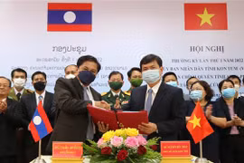 Kon Tum, Lao province cooperate in natural disaster response 